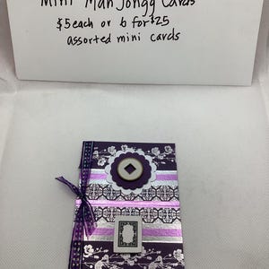 Mini Mahjongg Karte