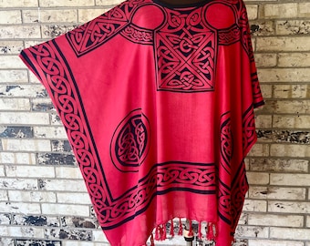 Celtic Tunic Plus Size Rayon