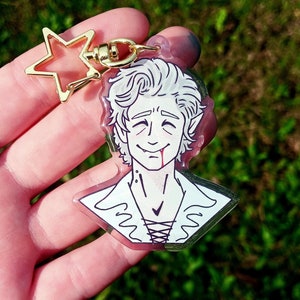 Astarion Baldur's Gate 3 Keychain | Vampire Boi Acrylic Keychain