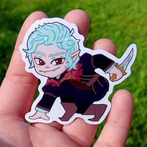 Astarion Baldur&#39;s Gate 3 Vinyl Sticker