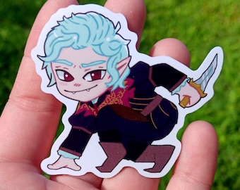 Astarion Baldur&#39;s Gate 3 Vinyl Sticker