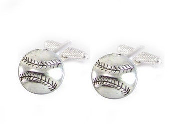 Baseball Cufflinks, Wedding Cufflnks, Sports cufflinks, groomsmen cufflinks, bachelor gifts, yankees cufflinks, gift for men