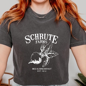 Comfort Colors® Schrute Farms Shirt, The Office Shirt, Bed and Breakfast Shirt, Dwight Schrute Shirt, Funny Office Shirts, Funny Shirts,