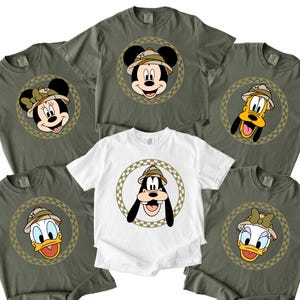 Mickey and Friends Safari Shirt, Disney Animal Kingdom Shirt, Mickey and Co Safari Trip Shirt, Disney Wild Trip Shirt, Family Animal Kingdom