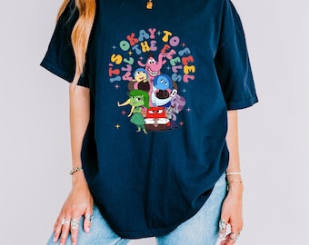 Comfort Colors® Disney Inside Out Shirt, It's Okay to Feel All the Feels Shirt, Disney Every Day Is Full Of Emotions Tee, Disneyland Shirt