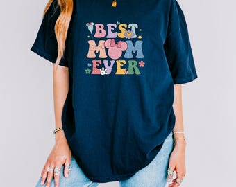 Best Mom Ever Shirt, Disney Minnie Mouse Tee, Gift for Mom, Funny Disney Minnie Shirt, Disney Mom Gift, Minnie Mommy Shirt, Comfort Colors®