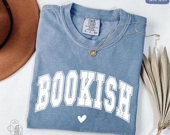 Comfort Colors® Retro Bookish Shirt, Gift for Book Lover, Reading Tee, Bookworm Shirt, Librarian Tee, Book Lover Gift, Vintage Bookish Shirt