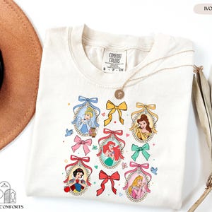 Comfort Colors® Disney Princess Shirt, Princess Squad Shirt, Disney Princess Lovers Shirt, Magic Kingdom Shirt, Princess Coquette Shirt