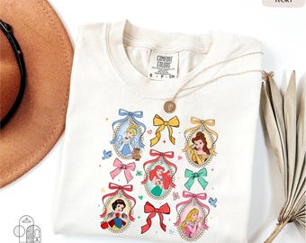 Comfort Colors® Disney Princess Shirt, Princess Squad Shirt, Disney Princess Lovers Shirt, Magic Kingdom Shirt, Princess Coquette Shirt