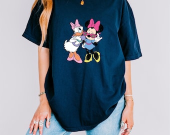 Minnie and Daisy Shirt, Disney Girls Shirt, Disney Besties Shirt, WDW Disneyland Trip Shirts, Comfort Colors® Disney Matching Family Shirts
