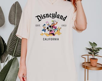 Disneyland Est. 1955 California Shirt, Disney Mickey and Friends, Comfort Colors® Disney Squad Shirt, Disneyland Family Tee, Disney Shirt