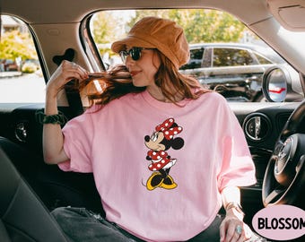 Comfort Colors® Disney Minnie Mouse Shirt, Cute Minnie Shirt, Disney Vacation Shirt, Disneyland Minnie Shirt, Magic Kingdom Shirt