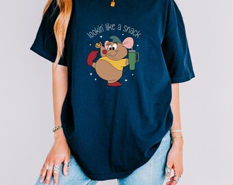 Comfort Colors® Funny Gus Gus Lookin' Like a Snack Shirt, Cute Gus Shirt, Disney Character Shirt, Cinderella Shirt, Disneyland Trip Shirt