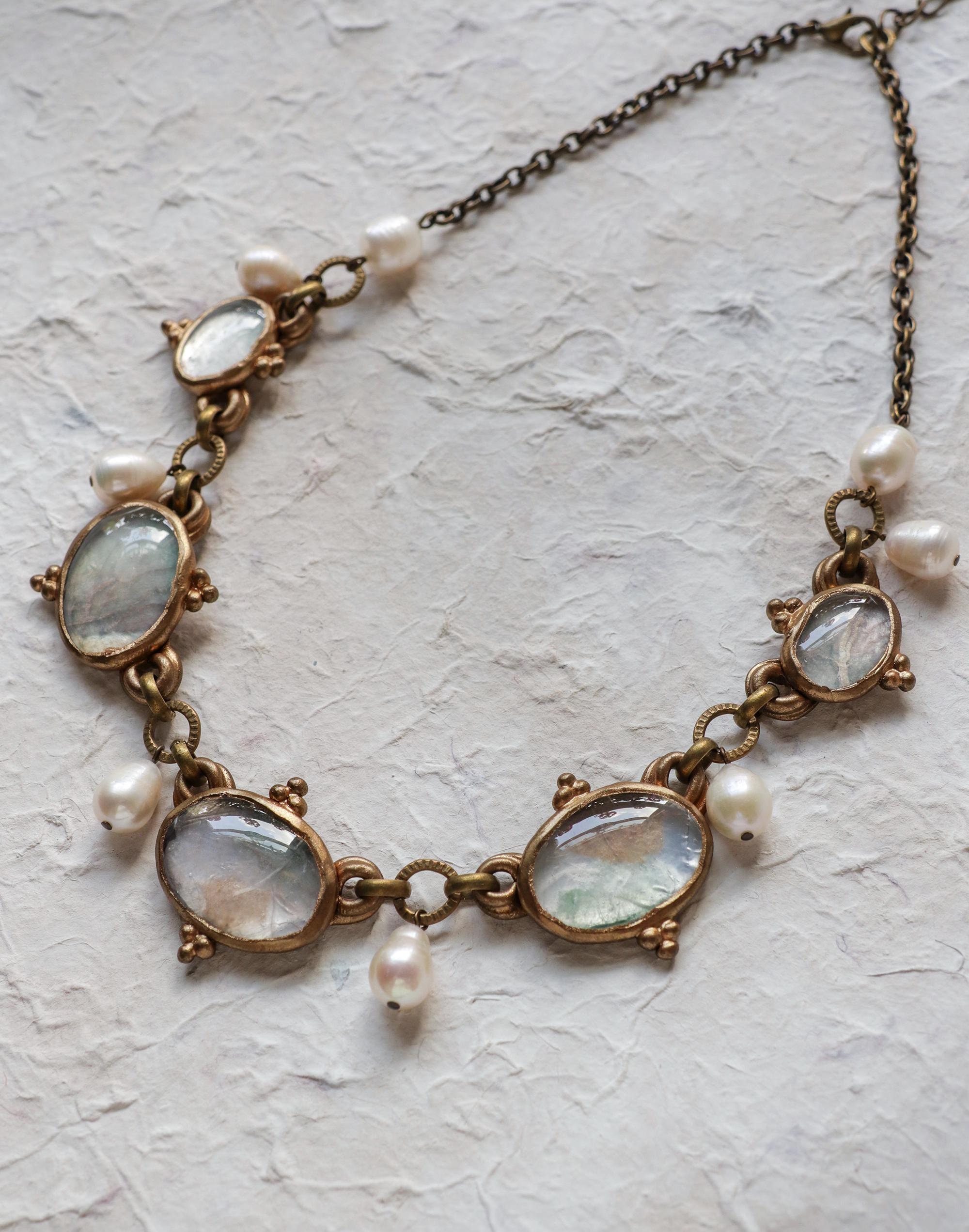 カスタムメイド　パール　カフリンクス　コンビネーション カスタムメイド パール カフリンクス コンビネーション