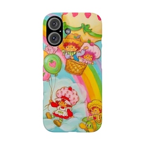 Strawberry Shortcake Phone Case, Vintage Strawberry Shortcake, Vintage Strawberry Shortcake Phone Case, Strawberry Short Cake Case