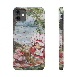 Strawberry Shortcake Phone Case Cute Berry Design Kawaii Accessories Perfect Gift for Kids & Teens Ideal for Birthdays Holidays