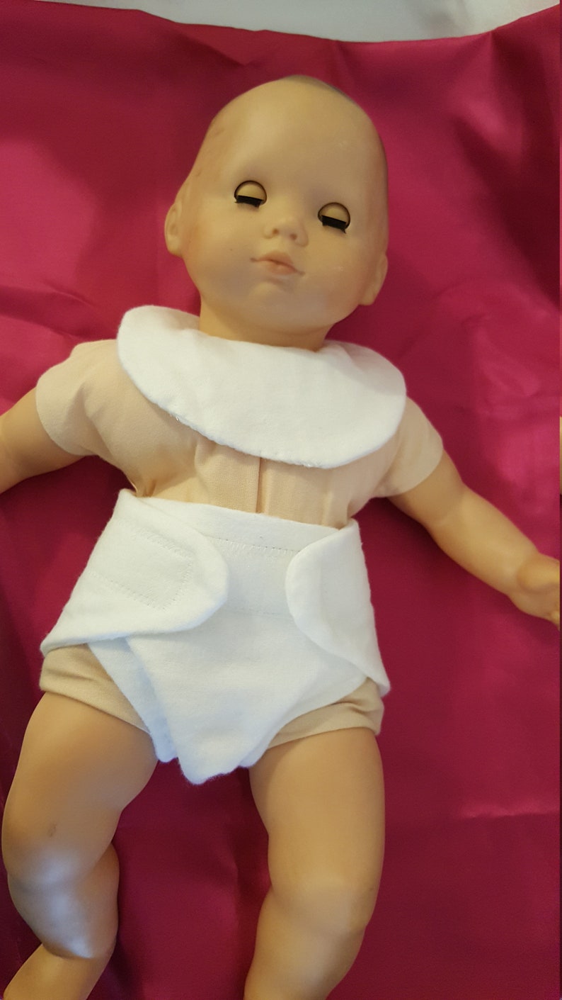 American Bitty Girl Baby Doll Real Look Flannel Diaper Cover Etsy