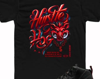 Camiseta con efecto SNEAKER a juego con las Air Jordan 12 Flu Game