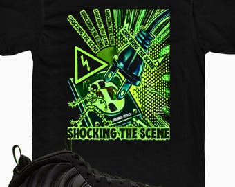 lava foamposites shirt