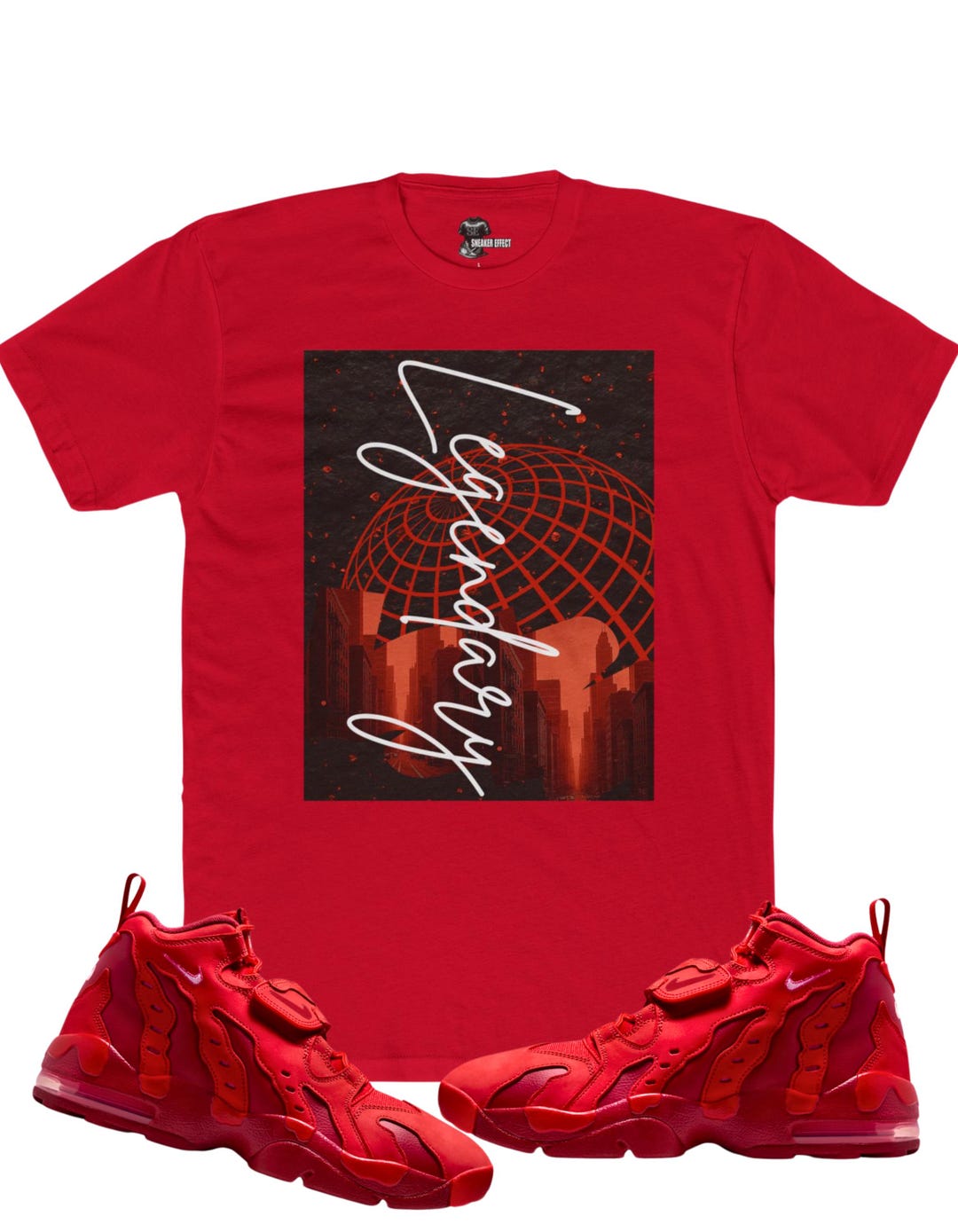 nike tee mock love