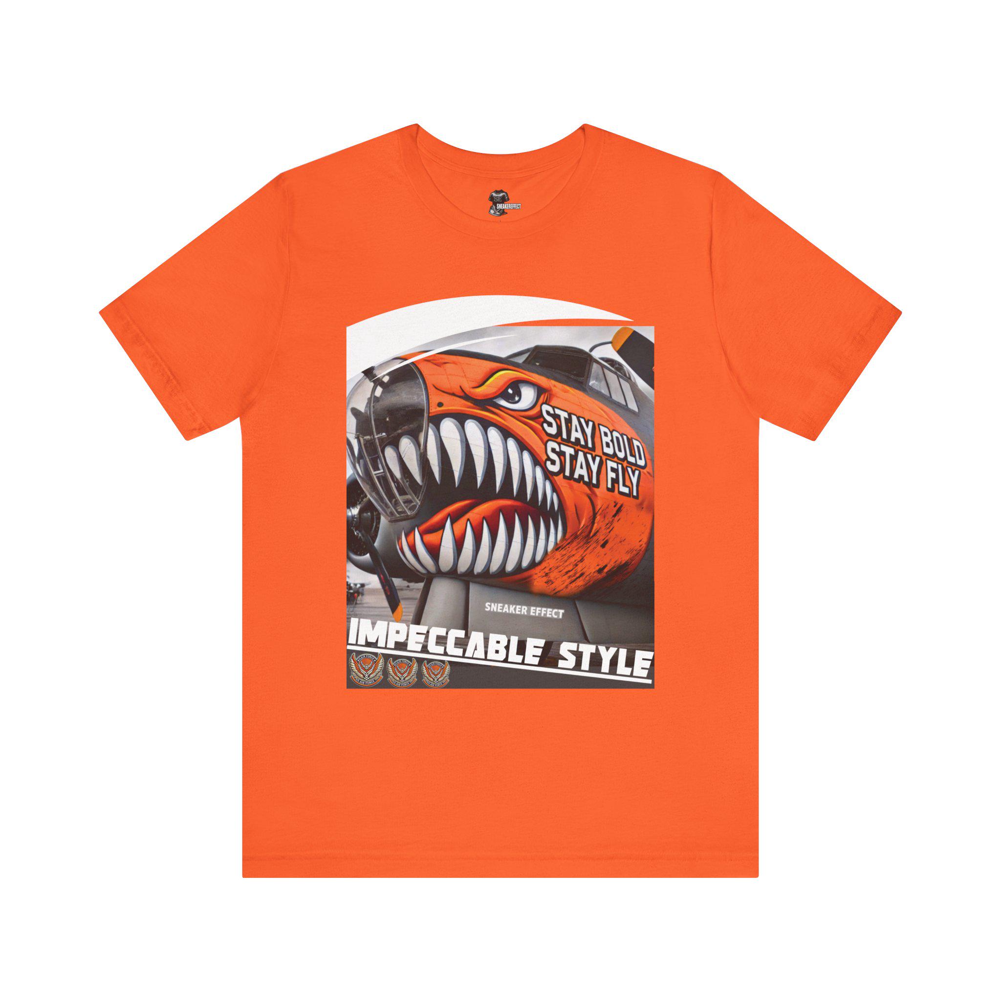 SNEAKER EFFECT Tee Shirt to Match Nike Reactx Rejuven8 Orange