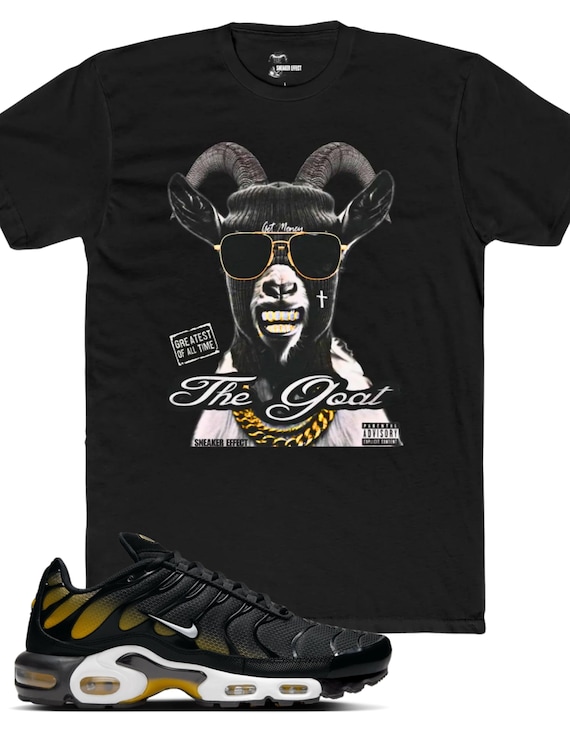 gold air max shirt