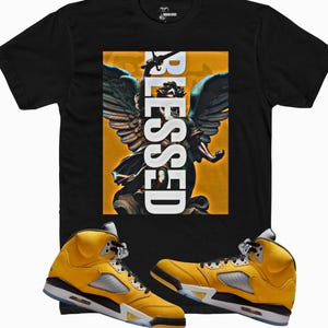 Maglietta EFFETTO SNEAKER abbinata alle Jordan 5 Tokyo