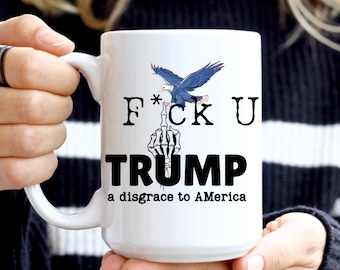 FDT Anti-Trump-Keramikbecher – Kaffeetasse für politischen Widerstand