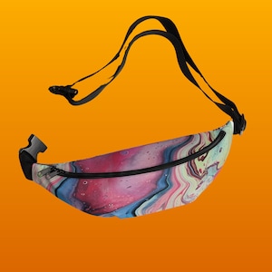 Crossbody Fanny Pack - Perfect for On-the-Go! | Fanny Pack. Fun Print Fanny Pack & Crossbody Bag - Stylish and Functional! Travel Bag!