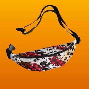 Leopard Crossbody Fanny Pack for On-the-Go Adventures | Fanny Pack. Trendy Leopard Print Fanny Pack & Crossbody Travel Bag.