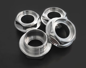 Kit de tuercas hexagonales de aluminio (4 piezas) para ruedas BBS RS