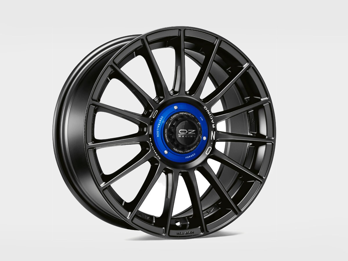 実使用　スーパーGT タイサン ホイール　R8 GT300 OZ センターロック OZ Racing Superturismo 19インチ センターロックキット、アルマイト