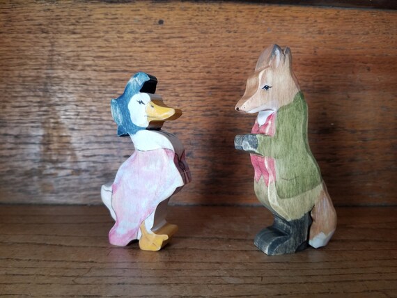 jemima puddle duck wooden toy