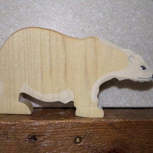 North American Polar Bear. American Midwest Hand Crafted.