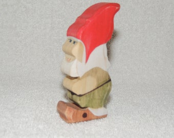 Wooden Tomten/Tomte waldorf toy. American Crafted