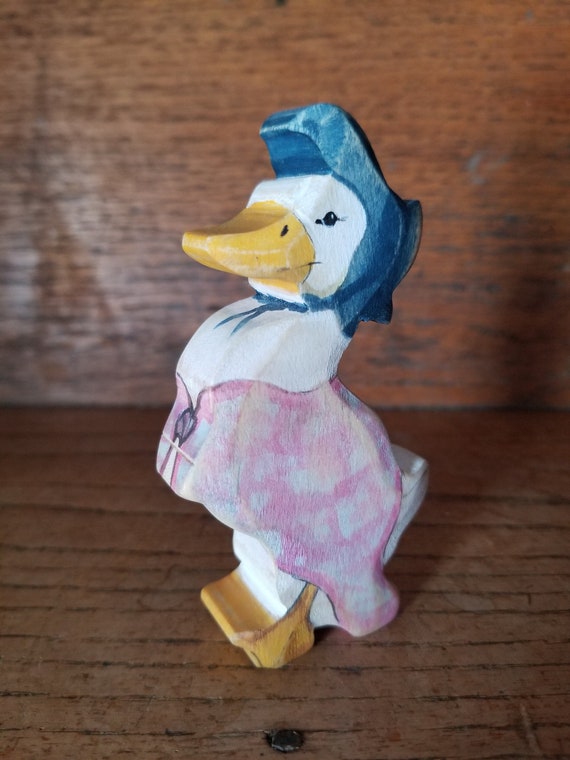 jemima puddle duck wooden toy