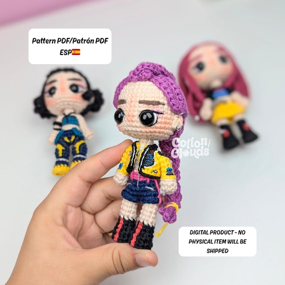 Rumi Kpop - PDF Pattern - Etsy