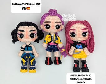 Kpop Girls - PDF Pattern