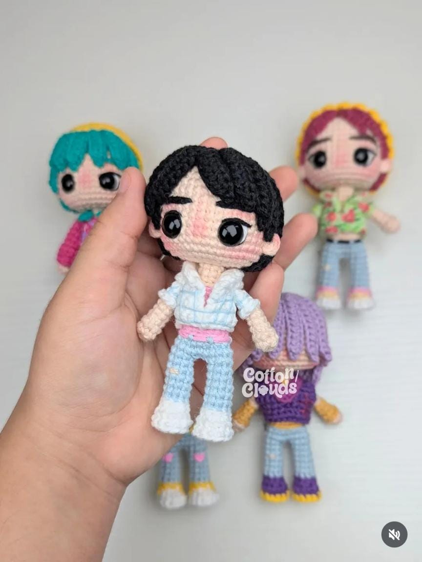 Kpop Boys - PDF Pattern - Etsy