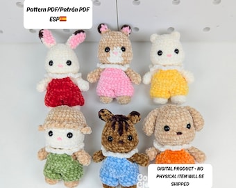 Crochetines - Spanish PDF pattern