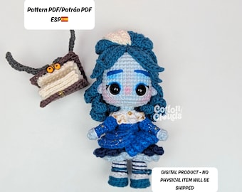 Frankelda - PDF pattern in SPANISH