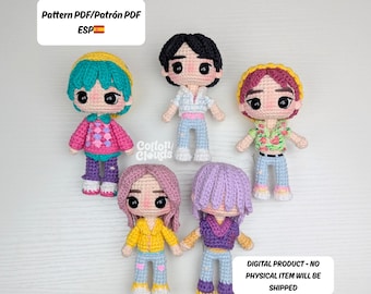 Kpop Boys - PDF Pattern