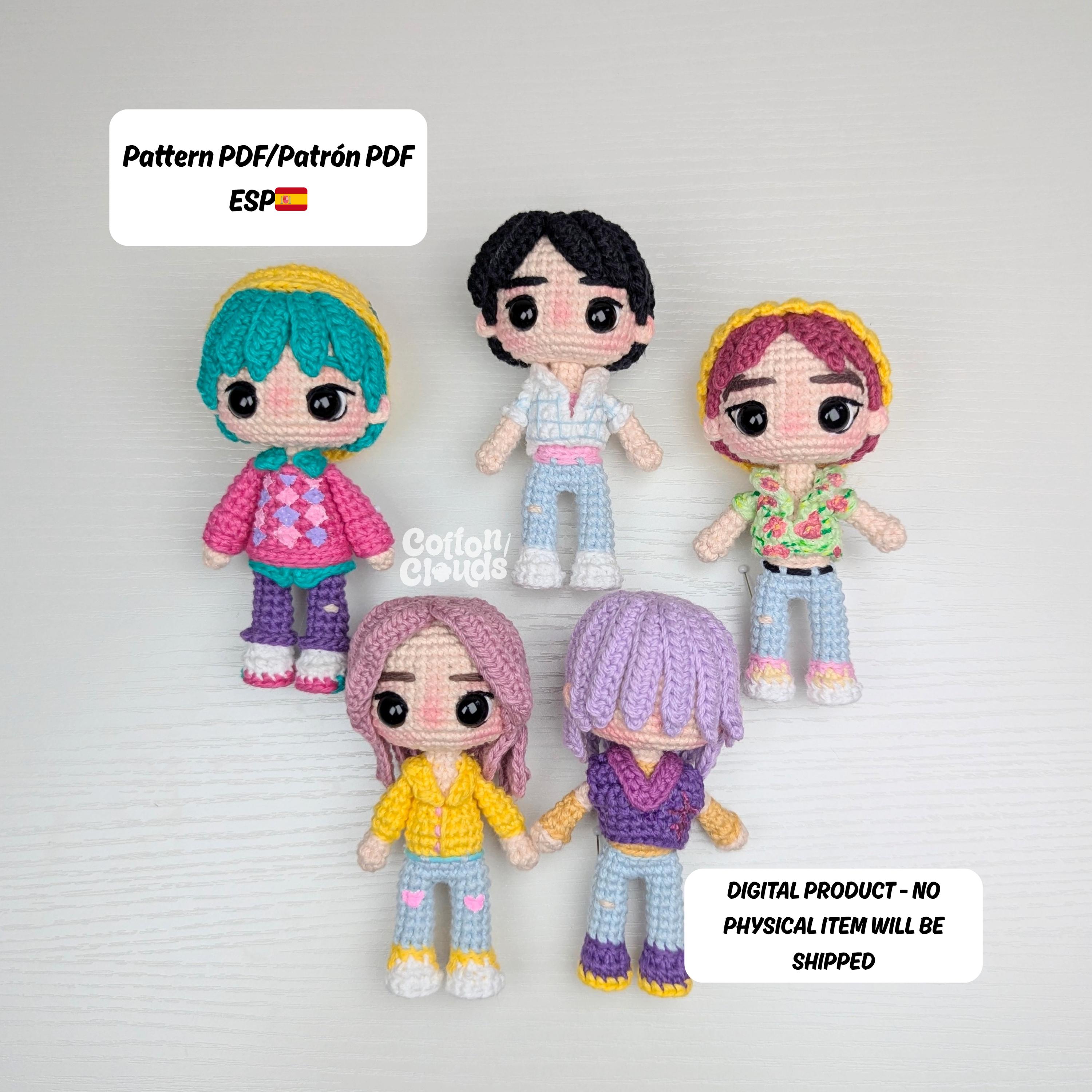 Kpop Boys - PDF Pattern - Etsy