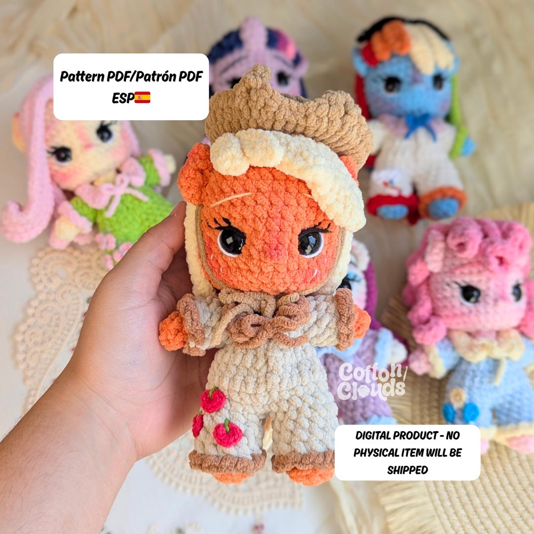 Applejack - PDF Pattern in Spanish - Etsy Australia