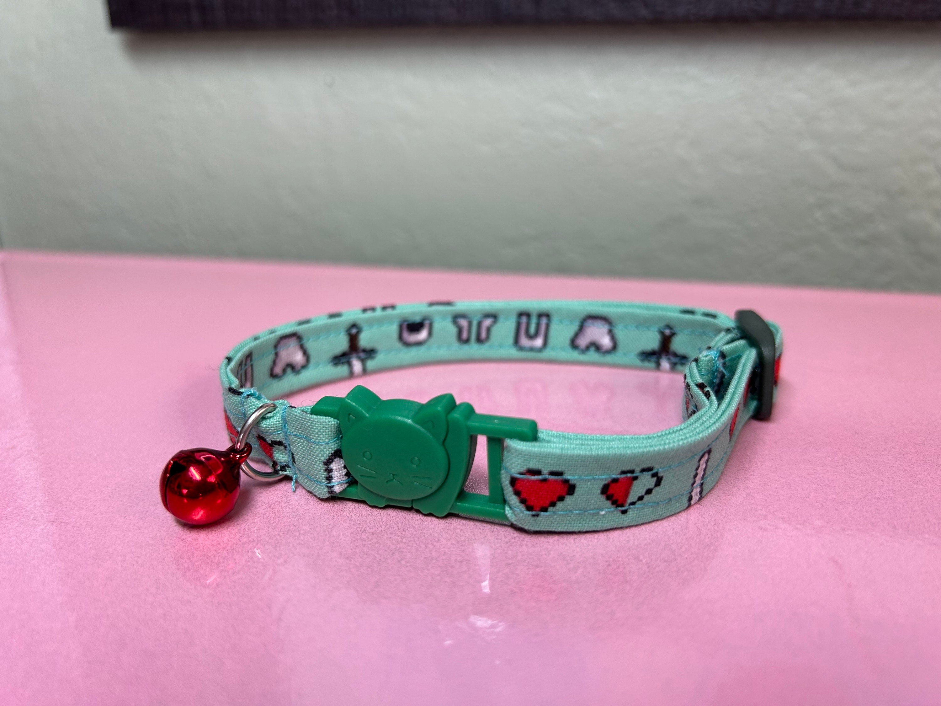 Minecraft Inspired Cat Collar