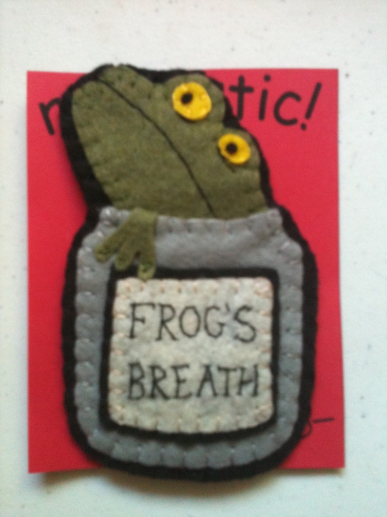 Nightmare before christmas inspired frog's breath jar hand | Etsy