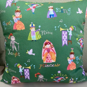 Royal Court Throw Pillow Cover 16x16 with Zipper