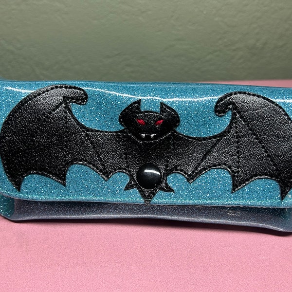 Spooky Bat Eyeglasses Case