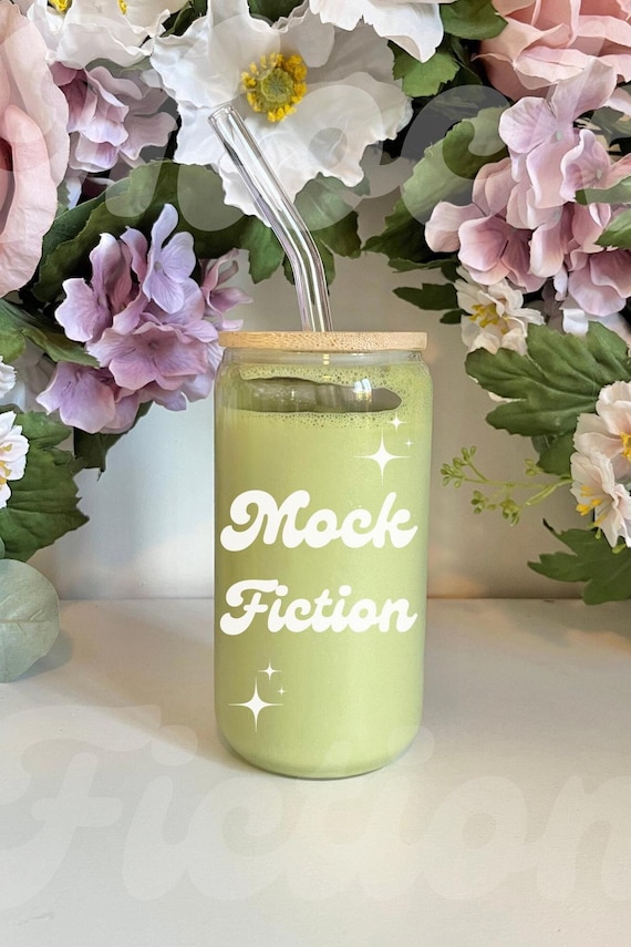 Libbey Glass Mockup, Matcha Mockup, Glass Can Mockup, Glass Sipper With Lid and Straw Mockup, Coffee Mockup, Tumbler Mockup with Matcha