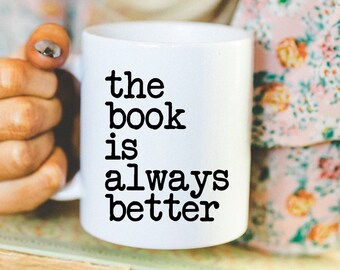 Loves to read, Book lover mug, Book Club, Reading Mug, Gift For Book Lovers, Gift For Readers, Book Club Gift, Funny Mug, Librarian gift
